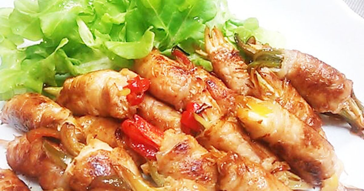 豚肉のねぎ巻き アラカルト by ハートフルキッチン麗 【クックパッド