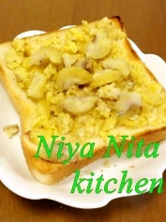 秋の味覚☆栗トースト-レシピのメイン写真