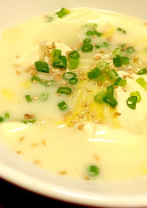 糖質オフ！豆乳ごまスープ-レシピのメイン写真