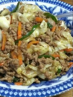 簡単★余り野菜でひき肉あん-レシピのメイン写真