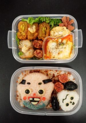 お弁当♡ちっちゃいおっさん&わんちゃん♡-レシピのメイン写真