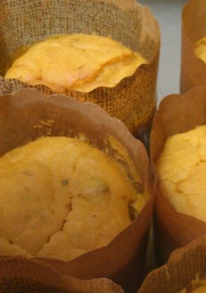 簡単かぼちゃのカップケーキ★-レシピのメイン写真
