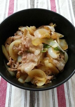 豚バラ丼♪-レシピのメイン写真