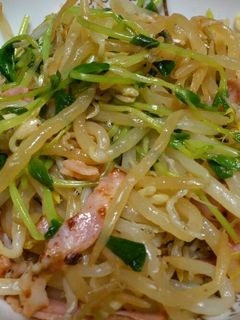 もやし豆苗炒め-レシピのメイン写真