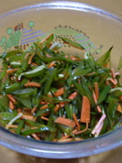 茎わかめの しょうが醤油-レシピのメイン写真