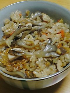 ◎舞茸たっぷり炊き込みご飯-レシピのメイン写真