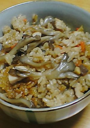◎舞茸たっぷり炊き込みご飯-レシピのメイン写真