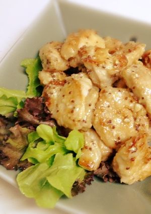 鶏胸肉のマヨマスタード焼き-レシピのメイン写真