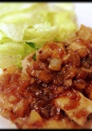 チキンステーキ♡ガーリックバターソース！-レシピのメイン写真