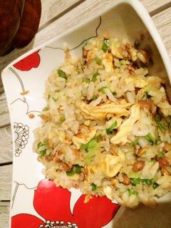 納豆チャーハン-レシピのメイン写真