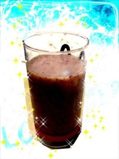 ぶどうとキウイの簡単スムージー-レシピのメイン写真