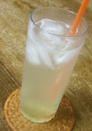さっぱり！ホエーのハチミツ炭酸割り！-レシピのメイン写真