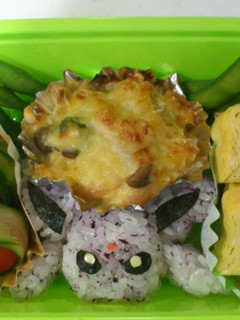 キャラ弁 エーフィ(ポケモン)-レシピのメイン写真