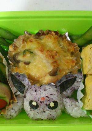 キャラ弁 エーフィ(ポケモン)-レシピのメイン写真