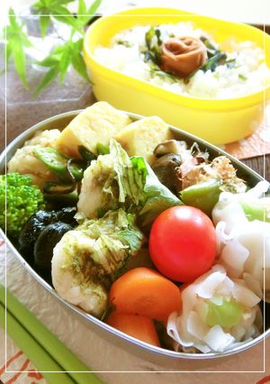 鶏胸肉のおぼろ昆布衣 ～越前磯の香弁当-レシピのメイン写真