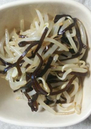 もやしごま昆布あえ-レシピのメイン写真
