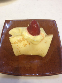 バニラアイスのクレープ包み-レシピのメイン写真