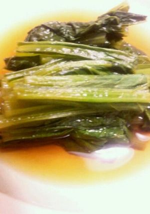 rangeでチン！小松菜の煮浸し-レシピのメイン写真