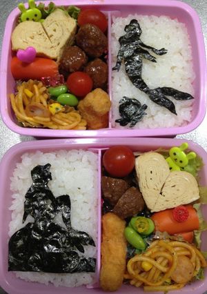 アリエル☆キャラ弁-レシピのメイン写真