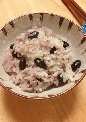 黒豆おこわ-レシピのメイン写真