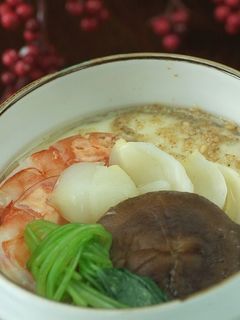 合わせごま茶碗蒸し-レシピのメイン写真
