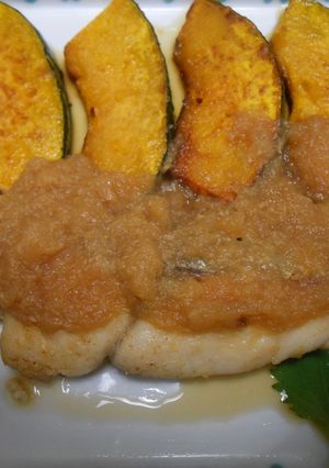 鰆のオイル焼き・玉葱おろしソースのせ-レシピのメイン写真