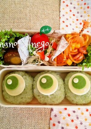 キャラ弁☆超簡単マイク弁当-レシピのメイン写真
