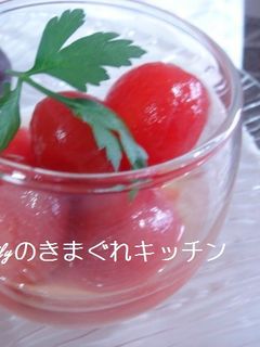 常備菜 トマトのマリネ-レシピのメイン写真