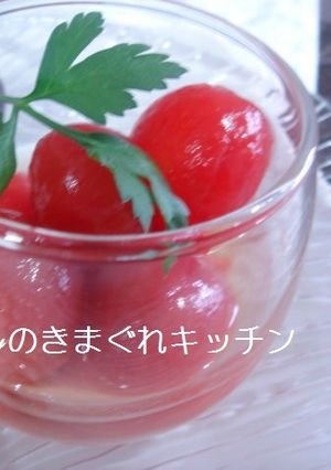 常備菜 トマトのマリネ-レシピのメイン写真