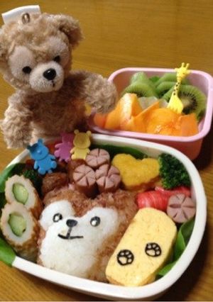 キャラ弁 ダッフィー-レシピのメイン写真