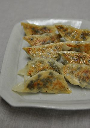 モロヘイヤ餃子-レシピのメイン写真