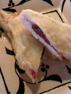 鶏ささみの梅しそサンド天ぷら-レシピのメイン写真