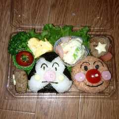 アンパンマンとおむすびまん-レシピのメイン写真