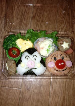 アンパンマンとおむすびまん-レシピのメイン写真