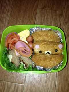 いなりでリラックマ-レシピのメイン写真