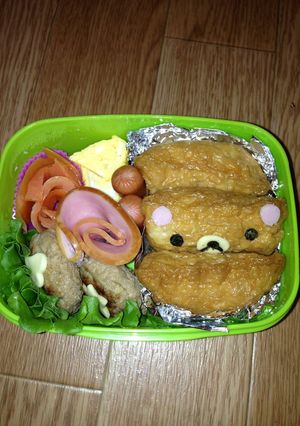 いなりでリラックマ-レシピのメイン写真