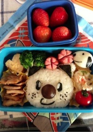 キャラ弁 ポケモン ミジュマル-レシピのメイン写真