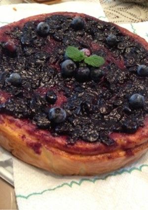 ブルーベリー チーズケーキ-レシピのメイン写真
