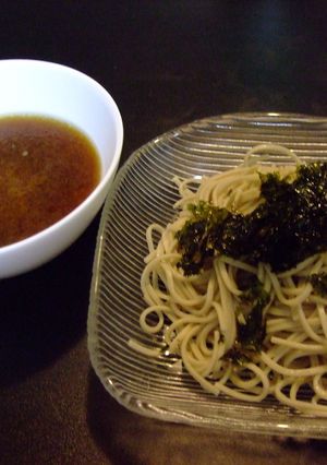 つけ蕎麦！チャーシュー作った後の出汁で☆-レシピのメイン写真