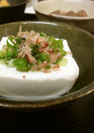 ＊シンプル＊ネギと鰹節の冷奴＊-レシピのメイン写真