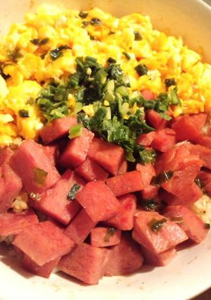 おかかご飯が決め手!スパム丼☆-レシピのメイン写真
