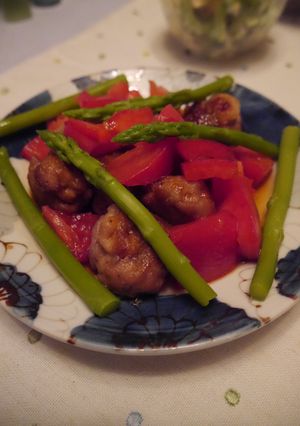 肉団子のトマト照り焼き-レシピのメイン写真