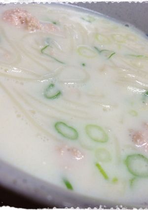 豆乳クリーム素麺-レシピのメイン写真