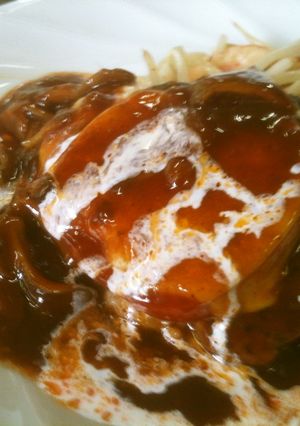 ★豪華なトマトチーズハンバーグ★-レシピのメイン写真