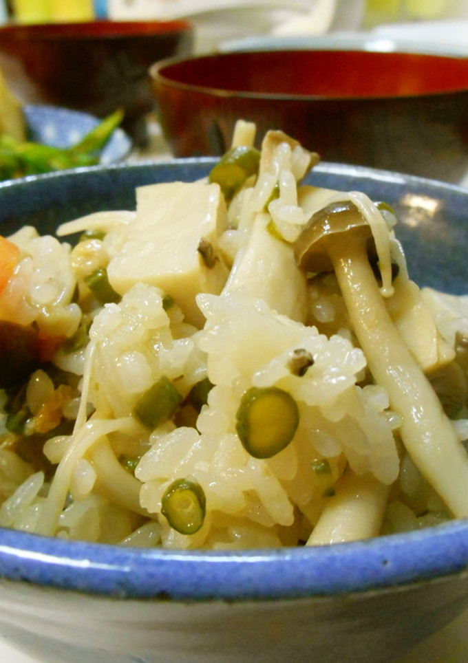 きのこの炊き込みご飯-レシピのメイン写真