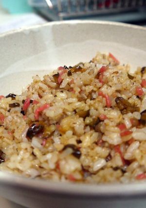 お漬物チャーハン-レシピのメイン写真