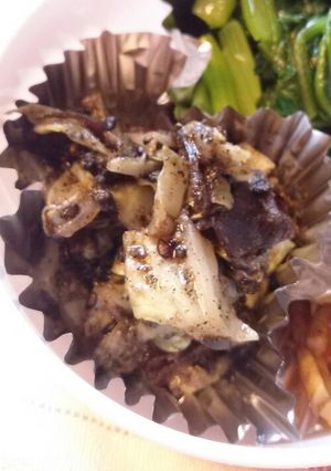お弁当に☆簡単 キャベツの黒あえ-レシピのメイン写真