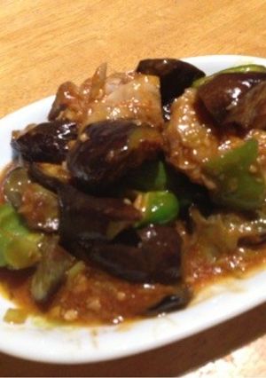 鶏肉とナスのチリソース炒め-レシピのメイン写真