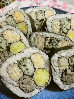 五輪巻き寿司-レシピのメイン写真