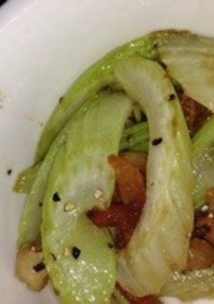 セロリと鶏皮のレモン醤油-レシピのメイン写真